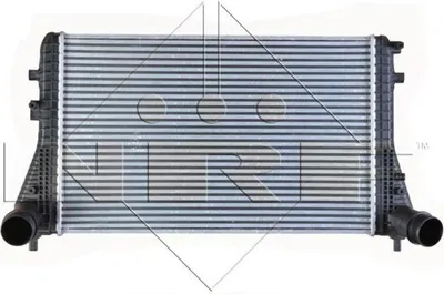 Produktbild von Ladeluftkühler Wärmetauscher-Prinzip 625 mm - 388 mm NRF für u.a. VW GOLF