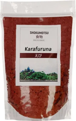 Zdjęcie produktu dla SHOKUMOTSU Karafuruna 225ml - pokarm wybarwiający w płatkach SHOKUMOTSU