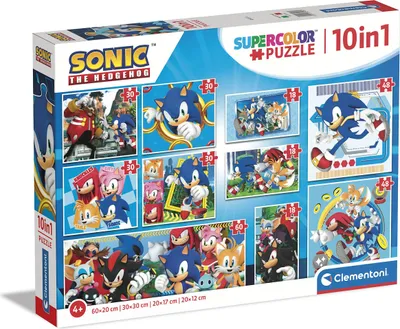Zdjęcie produktu dla Puzzle 10W1 Super Kolor Sonic 80508