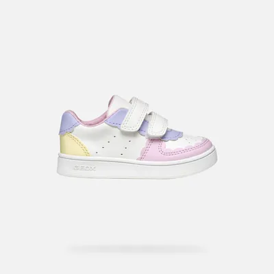 Produktbild von Geox Weiße Eclyper Mädchen-Sneaker 26