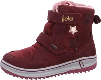Produktbild von Jela J60-005 Kinderschuhe Mädchen Moonboots Winterstiefel Rot Freizeit, Schuhgröße:27 EU