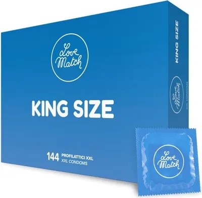 Image de King Size - Préservatifs - 2.4 / 60 mm - 144 pièces