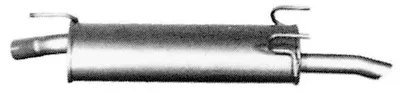 Produktbild von IMASAF 53.27.57 Endschalldämpfer für OPEL Astra F Caravan (T92) Auspuff