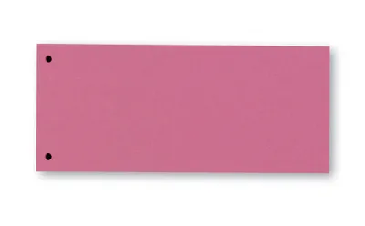 Produktbild von 100 Trennstreifen 190g rot