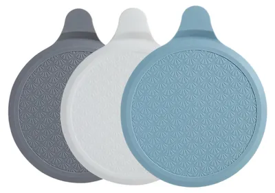 Produktbild von 3 Silikon-Badewannenstöpsel, 15,2 cm Durchmesser, universelle Waschbeckenstöpsel, Abflussstopfen, Abflussstopfen für Spülbecken