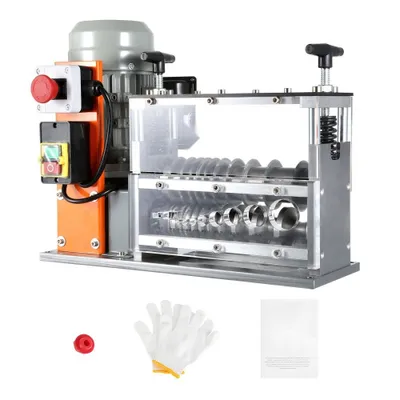 Produktbild von Kabelabisoliermaschine - Elektrisch 1,5-32mm - Abisoliermaschine 750W - 30m/min Geschwindigkeit - Abisolierzange - 65-Mn-Federstahl Klinge - Ideal für Kupferdraht Abisolierung