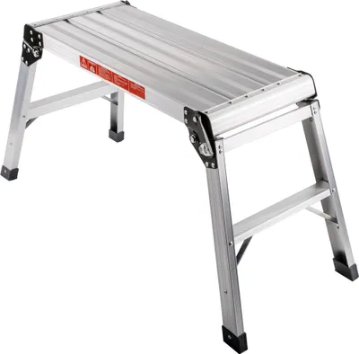 Zdjęcie produktu dla Podest roboczy składany aluminiowy HIGHER drabina aluminiowa domowa