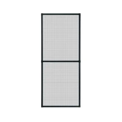 Produktbild von Fliegengitter Insektenschutz Fenster Alu Rahmen nach auf Maß ohne Bohren Bausatz,Farbe:anthrazit (RAL7016),Größe (Breite x Höhe):130 x 240 cm