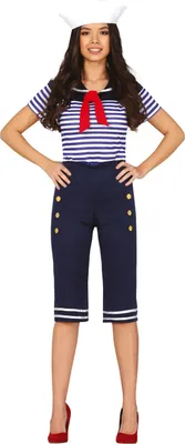 Productafbeelding van Marinekostuum voor dames, maat: L