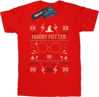 Produktbild von Harry Potter - T-Shirt für Damen BI26479 (L) (Rot)