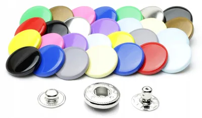 Produktbild von Mawrex Druckknöpfe rostfrei 15 mm 100er Set