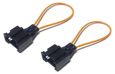2x LWL Most Brückenstecker Lichtwellenleiter Adapter für VW Audi BMW Mercedes – Produktansicht