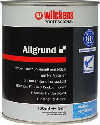 Produktbild von Wilckens Professional Allgrund, 750 ml, Weiß