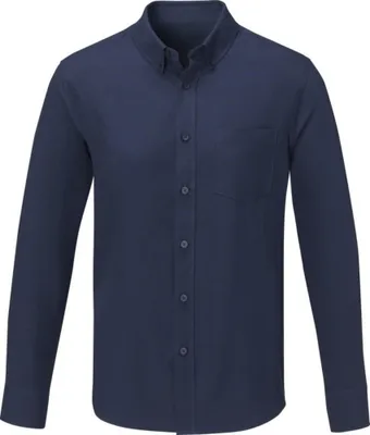 Imagen del producto de Elevate - Camisa de manga larga para hombre "Pollux" (talla L), color azul marino (PF3760)
