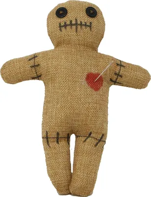 Produktbild von Voodoo Magische Ritualpuppe Halloween Dekoration Mystische Kultfigur Spuk Accessoire, Farbe: Braun