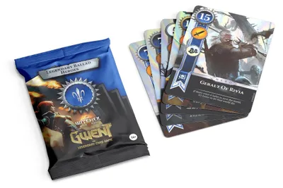 Immagine prodotto di Eroi della Ballata Leggendaria di Gwent – Set 10 Carte Foil Ufficiali