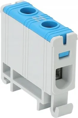 Produktbild von N-Schienenklemme blau 1 x 1,5 - 16mm² 85A TRACON FLEAL-16/1K