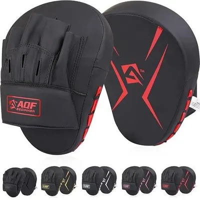Zdjęcie produktu dla Łapy bokserskie zakrzywione mma muay thai kickboxing trening dla początkują