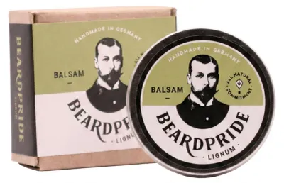 Image de Beardpride Bartbalsam, 7,5 cm, vert, référence 548000015