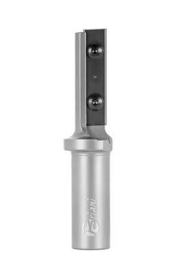 Produktbild von Nutfräser mit Wendemesser und Wendeplatten Bohrschneide - Hartmetall Rechtslauf Schneide 1+1
