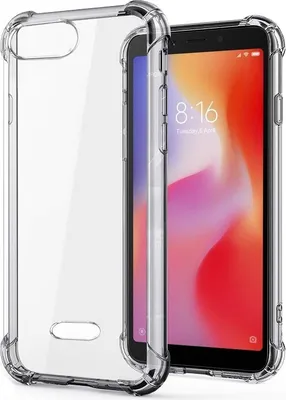 Produktbild von Silikonhülle für Xiaomi Redmi 6A - Durchscheinend KP23567