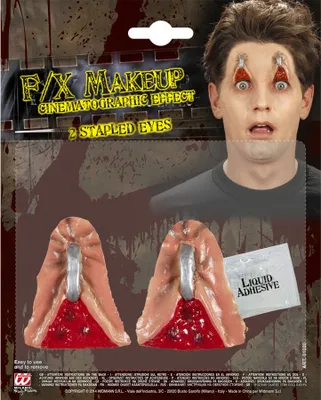 Produktbild von FX Make-up Halloween| Getackerte Augen