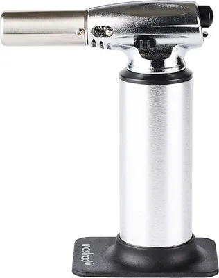 Immagine prodotto di Mastrad Flambierbrenner Modell Pro, Flammierbrenner, Flambierer, Brenner, Kunststoff, Silber, F46250