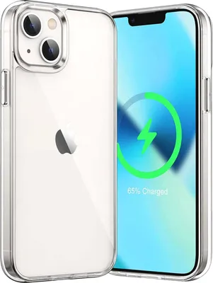 Obrázok produktu pre Priehľadné puzdro pre iPhone s ochranou displeja - IPhone 13 Mini / Bez
