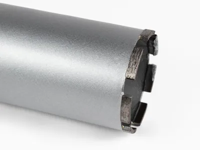 Image de Solidchoice - Couronne de forage diamantée, diamètre 82 mm, longueur 400 mm