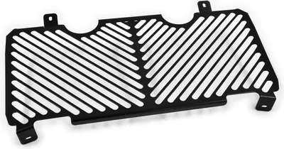 Image de ZIEGER Protège radiateur compatible avec Aprilia Tuareg 660 noir