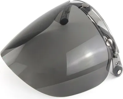 Image de Visière de casque Open Face Vessie de moto Lentille à bulles 3-Snap-Vent