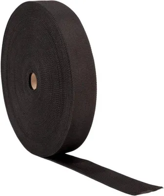 Produktbild von Nylon-Hydraulikschlauch 27 mm, Textilkabelschutz, 10 m Schwarz