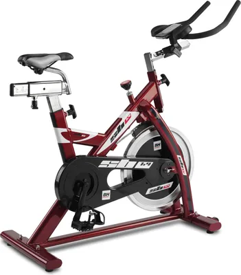 Produktbild von BH Fitness SB1.4, 110 kg, V-Gurt, Kalorien, Distanz, Evolutionen pro Minute (RPM), Zeit, Schwarz, Rot, Senkrecht/Horizontal, 490 mm