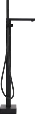 Produktbild von vidaXL Freistehende Badewannenarmatur Schwarz Edelstahl 90 cm
