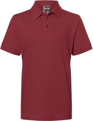 Produktbild von James & Nicholson Poloshirt Classic Junior,Gr. XL,weinrot