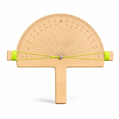 Obrázok produktu pre Presné meracie nástroje na určovanie uhlov, 30x25x0,5 cm, univerzálny uhlomer na stavebné práce a stolárstvo – ANGRULER