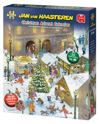 Productafbeelding van Jan van Haasteren 1110100882, 54 stuks, Kerst, 15 jaar