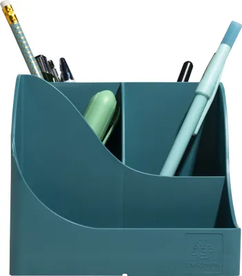 Image de Exacompta 4x Pot à crayons Pen Wave Skandi Bleu Pacifique 69534D