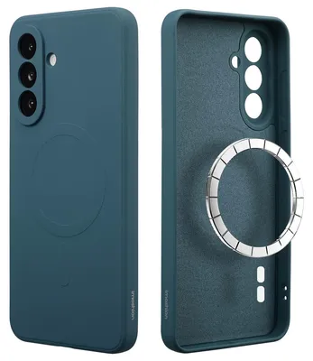 Imagen del producto de Funda de Colores con MagSafe para Samsung Galaxy A36 - Azul oscuro