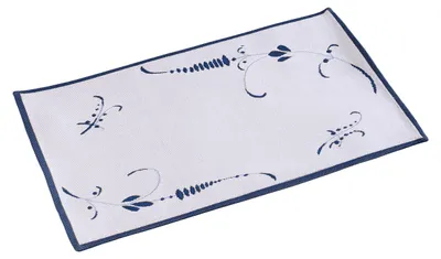 Zdjęcie produktu dla Villeroy & Boch 3590830040, Prostokąt, Niebieski, Biały, Wzór, Bawełna, Alt Luxemburg, Pranie w pralce