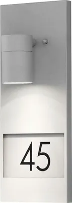 Produktbild von LED Außenwandleuchte zur Hausnummernbeleuchtung, Außenleuchte Downlight, Schwarz