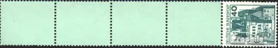 Produktbild von Briefmarken BRD (BR.Deutschland) 1977 Mi 915A I R Endfünferstreifen postfrisch Burgen und Schlösser