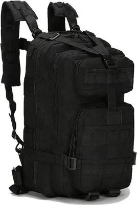 Produktbild von US ASSAULT PACK (30L) Molle Rucksack Army Day Pack BW Kampfrucksack Bundeswehr Armee Outdoor Tasche in Schwarz