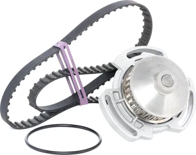 Produktbild von RIDEX 3096W0162 Zahnriemensatz + Wasserpumpe für VW GOLF II (19E, 1G1) Polo Coupe (86C, 80) Polo Schrägheck (86C, 80) Jetta II (19E, 1G2, 165)