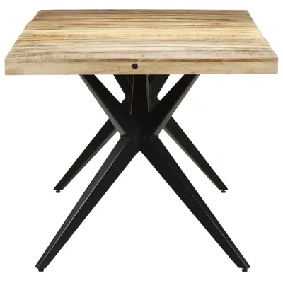 Immagine prodotto di vidaXL Tavolo da pranzo 160x80x76 cm Legno di mango grezzo