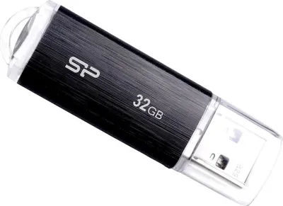 Image de Clé USB Silicon Power 32GB USB3.2 B02 Noir