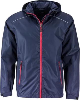 Produktbild von Sportliche, funktionale Outdoorjacke navy/red, Gr. S