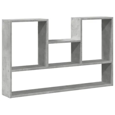 Obrázek produktu pro vidaXL Nástěnná police betonová šedá 99x15x60 cm materiál na bázi dřeva
