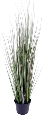 Produktbild von künstliches Gras, Gräserbusch im Topf H. 50cm grün Emerald Zimmerpflanze
