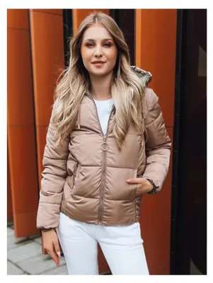 Imagen del producto de Dstreet Chaqueta de entretiempo para mujer, modelo Vintoria, color dorado, talla L